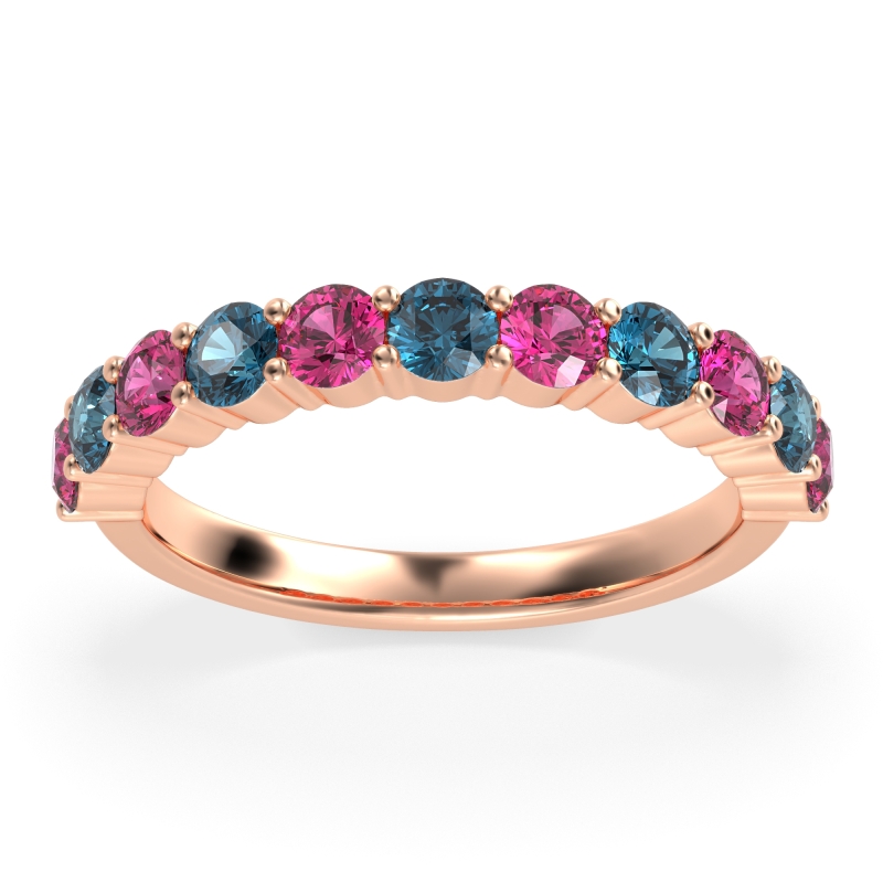 Classic Half Eternity Naina Band