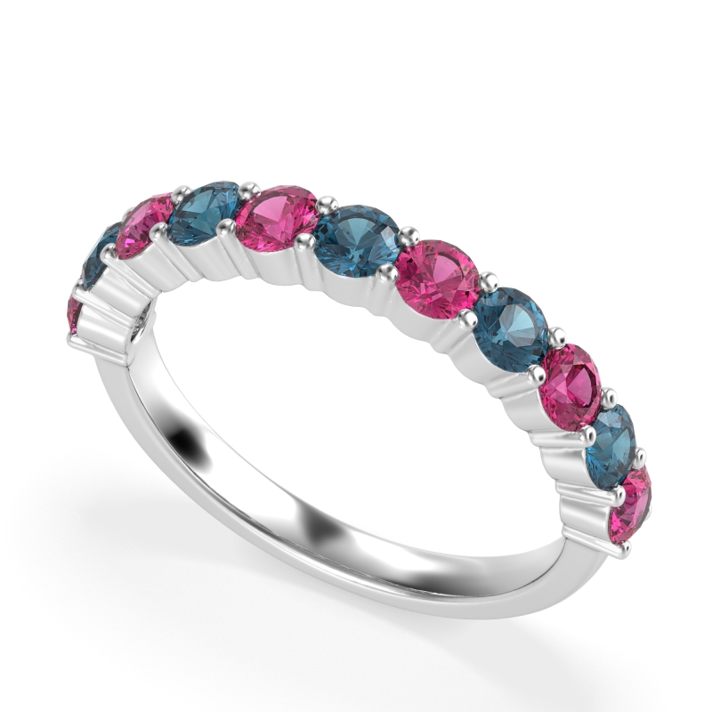 Classic Half Eternity Naina Band