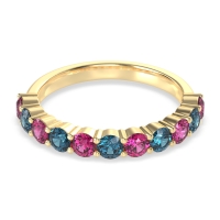 Classic Half Eternity Naina Band