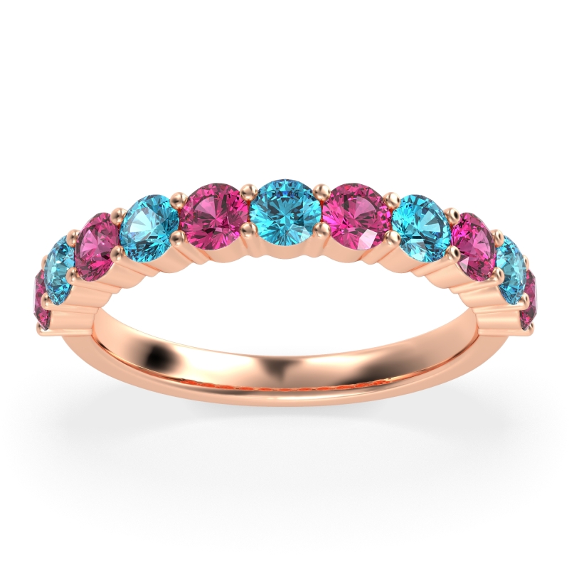 Classic Half Eternity Naina Band