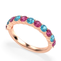 Classic Half Eternity Naina Band