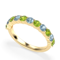 Classic Half Eternity Naina Band