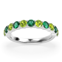 Classic Half Eternity Naina Band