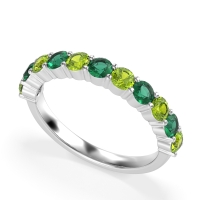 Classic Half Eternity Naina Band