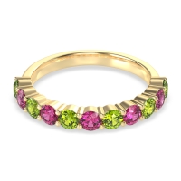 Classic Half Eternity Naina Band