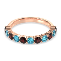 Classic Half Eternity Naina Band