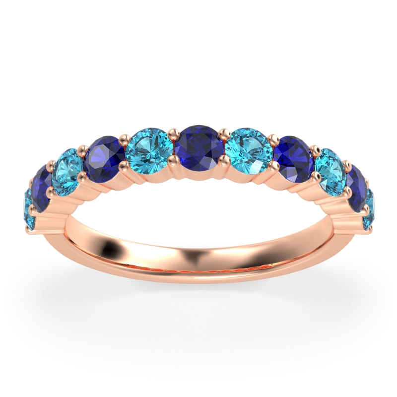 Classic Half Eternity Naina Band