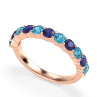 Classic Half Eternity Naina Band