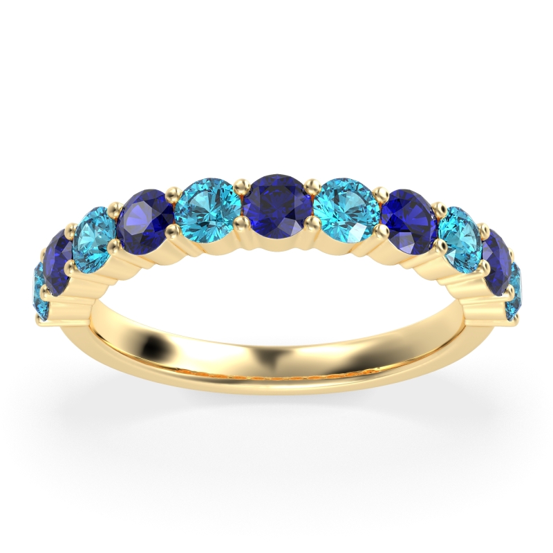 Classic Half Eternity Naina Band