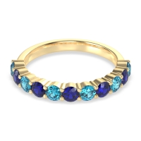 Classic Half Eternity Naina Band