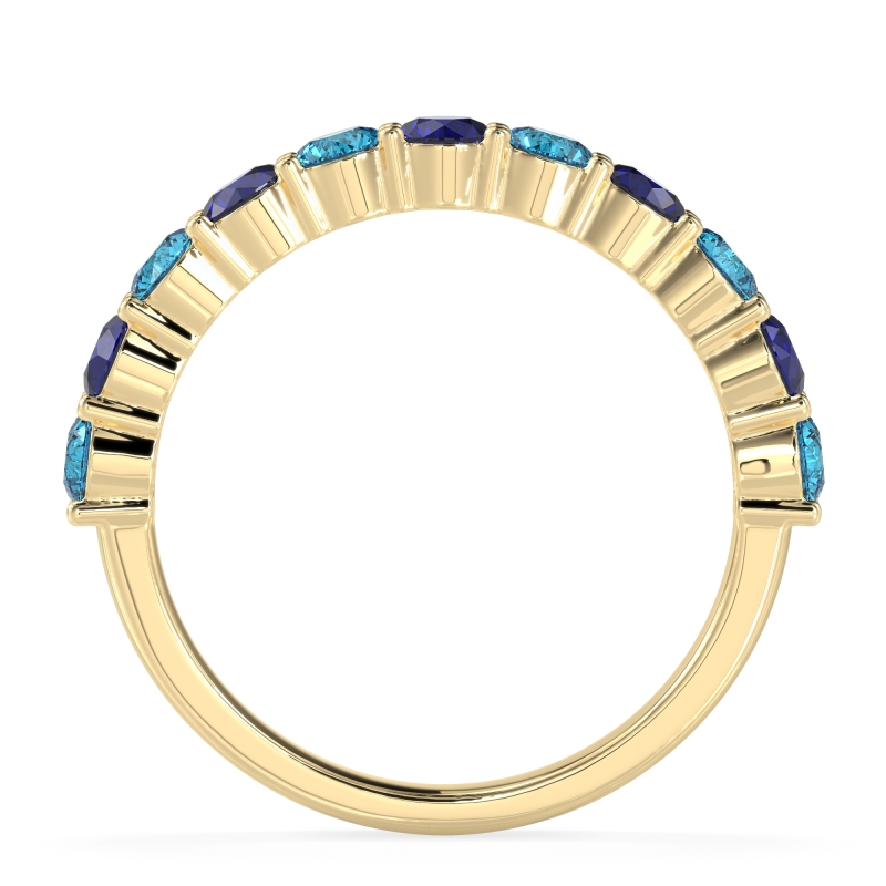 Classic Half Eternity Naina Band