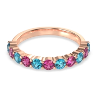 Classic Half Eternity Naina Band
