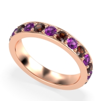 Channel Prong Set Eternity Surya Band