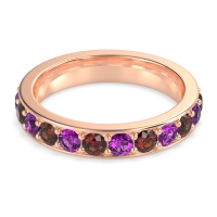 Channel Prong Set Eternity Surya Band