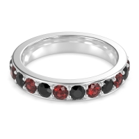 Channel Prong Set Eternity Surya Band