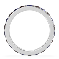 Channel Prong Set Eternity Surya Band