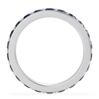 Channel Prong Set Eternity Surya Band