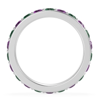 Channel Prong Set Eternity Surya Band