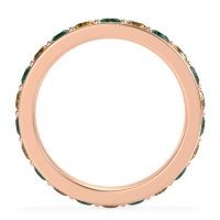 Channel Prong Set Eternity Surya Band