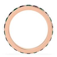 Channel Prong Set Eternity Surya Band