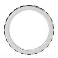 Channel Prong Set Eternity Surya Band