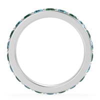 Channel Prong Set Eternity Surya Band