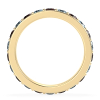 Channel Prong Set Eternity Surya Band