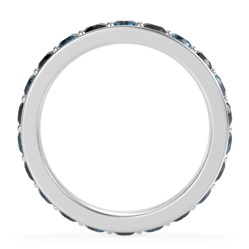 Channel Prong Set Eternity Surya Band