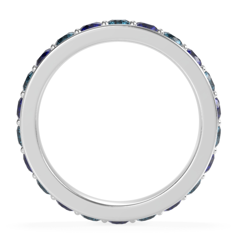 Channel Prong Set Eternity Surya Band