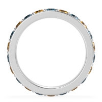 Channel Prong Set Eternity Surya Band