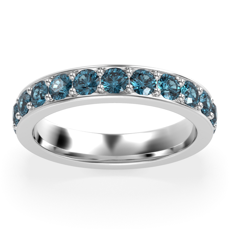 Channel Prong Set Eternity Surya Band