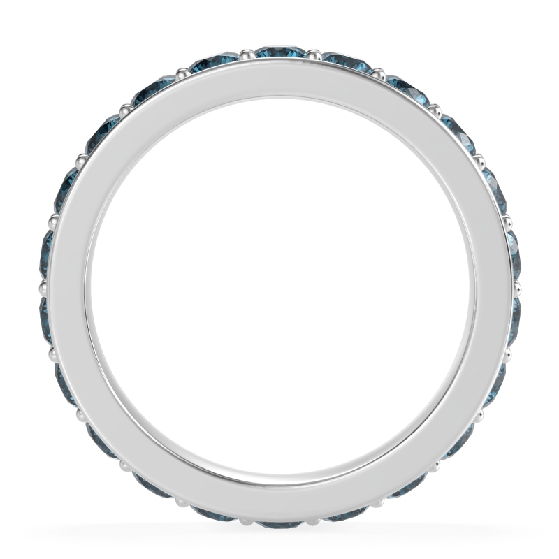 Channel Prong Set Eternity Surya Band