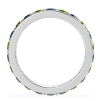 Channel Prong Set Eternity Surya Band