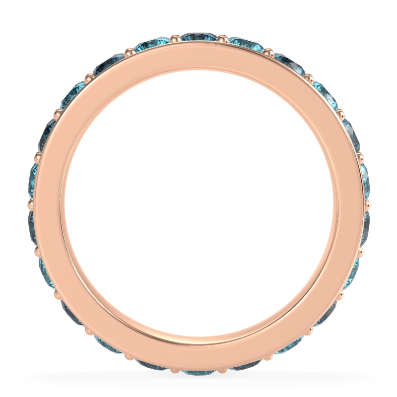 Channel Prong Set Eternity Surya Band