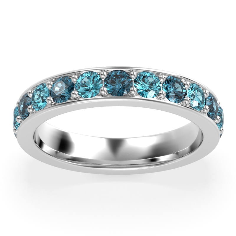 Channel Prong Set Eternity Surya Band