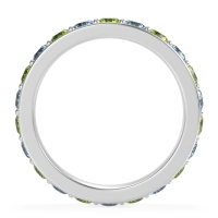 Channel Prong Set Eternity Surya Band