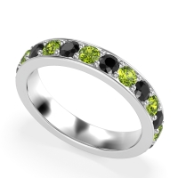 Channel Prong Set Eternity Surya Band