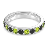 Channel Prong Set Eternity Surya Band