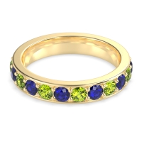 Channel Prong Set Eternity Surya Band