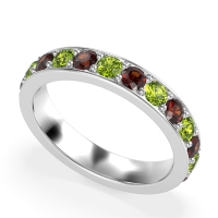 Channel Prong Set Eternity Surya Band