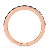 Half Eternity Channel Prong Set Kavya Band