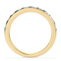 Half Eternity Channel Prong Set Kavya Band