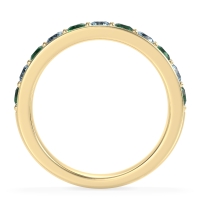 Half Eternity Channel Prong Set Kavya Band