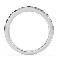 Half Eternity Channel Prong Set Kavya Band