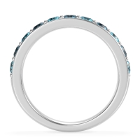 Half Eternity Channel Prong Set Kavya Band