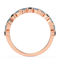 Marquise and Round Half Eternity Tamra Band