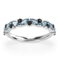 Marquise and Round Half Eternity Tamra Band