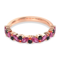 Marquise and Round Half Eternity Tamra Band