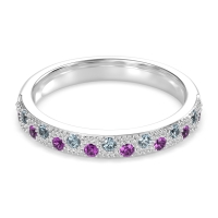 Starry Night Milgrain Vritta Band