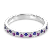 Starry Night Milgrain Vritta Band